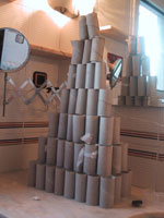 im schnitt eine rolle pro kopf und woche 